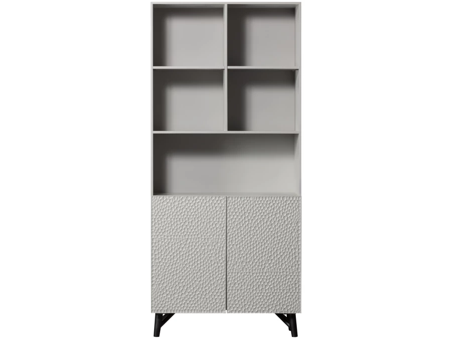 BePureHome Carved organic 2-deurs opbergkast - mist - Afbeelding 4