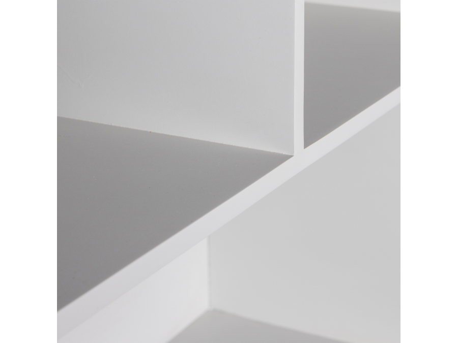BePureHome Carved organic 2-deurs opbergkast - mist - Afbeelding 7