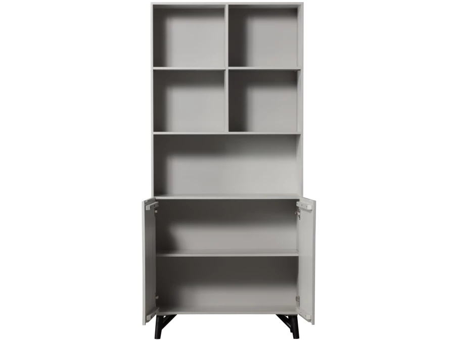 BePureHome Carved organic 2-deurs opbergkast - mist - Afbeelding 5