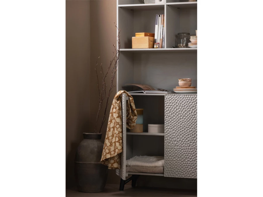 BePureHome Carved organic 2-deurs opbergkast - mist - Afbeelding 2