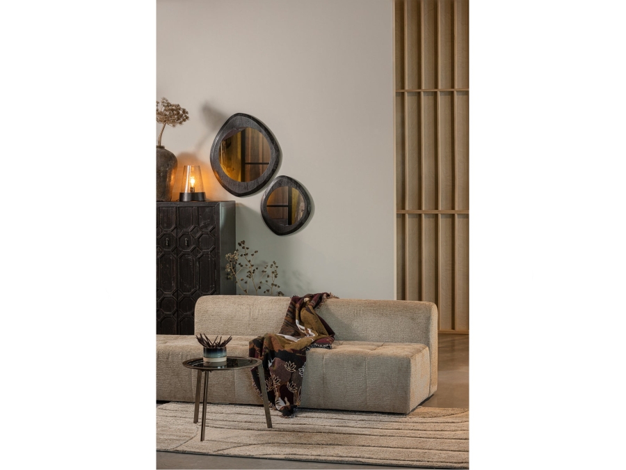 BePureHome Bequest opbergkast - hout / zwart - Afbeelding 3