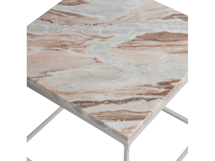 BePureHome Mellow nachttafeltje - marmer / mist - Afbeelding 4