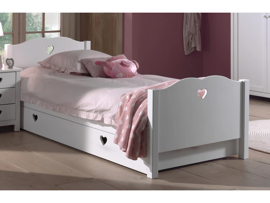 Vipack Amori bed met bedlade - Afbeelding 2