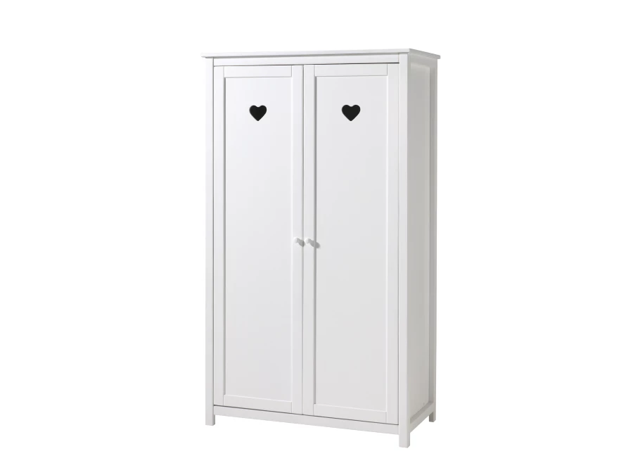 Vipack Amori bed met nachtkastje en 2-deurs kledingkast - Afbeelding 5