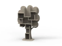 Mathy by Bols Louane boom boekenkast - taupe