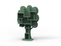 Mathy by Bols Louane boom boekenkast - jungle groen