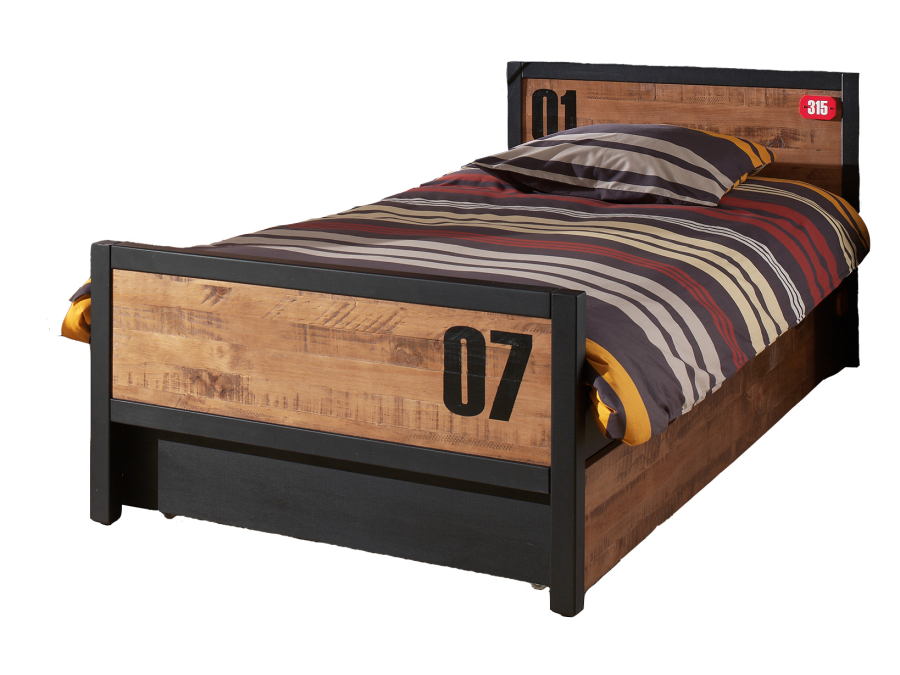 Vipack Daan bed met bedlade