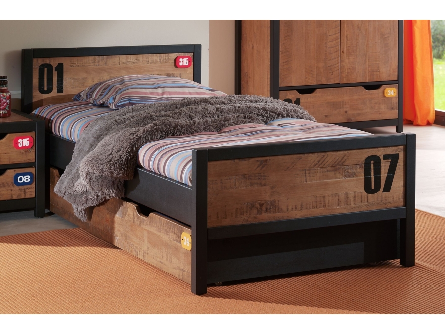 Vipack Daan bed met bedlade - Afbeelding 2
