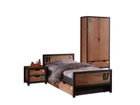 Vipack Daan complete kamer met 2-deurs kast
