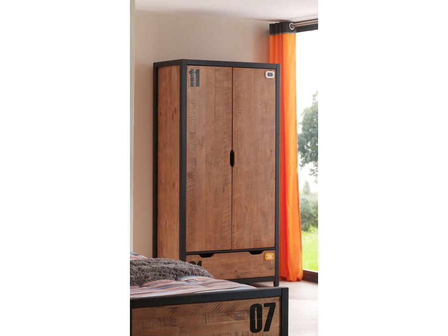 Vipack Daan complete kamer met 2-deurs kast - Afbeelding 6