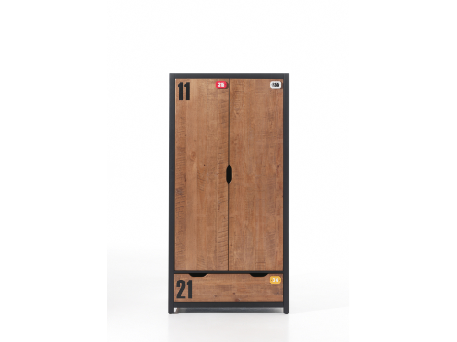 Vipack Daan complete kamer met 2-deurs kast - Afbeelding 7