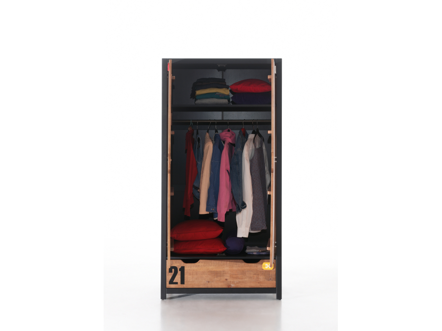 Vipack Daan complete kamer met 2-deurs kast - Afbeelding 8