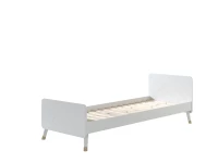 Vipack Billy bed met nachtkastje - wit - Afbeelding 3