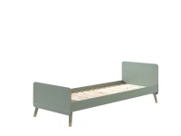 Vipack Billy bed met nachtkastje - olive green - Afbeelding 3