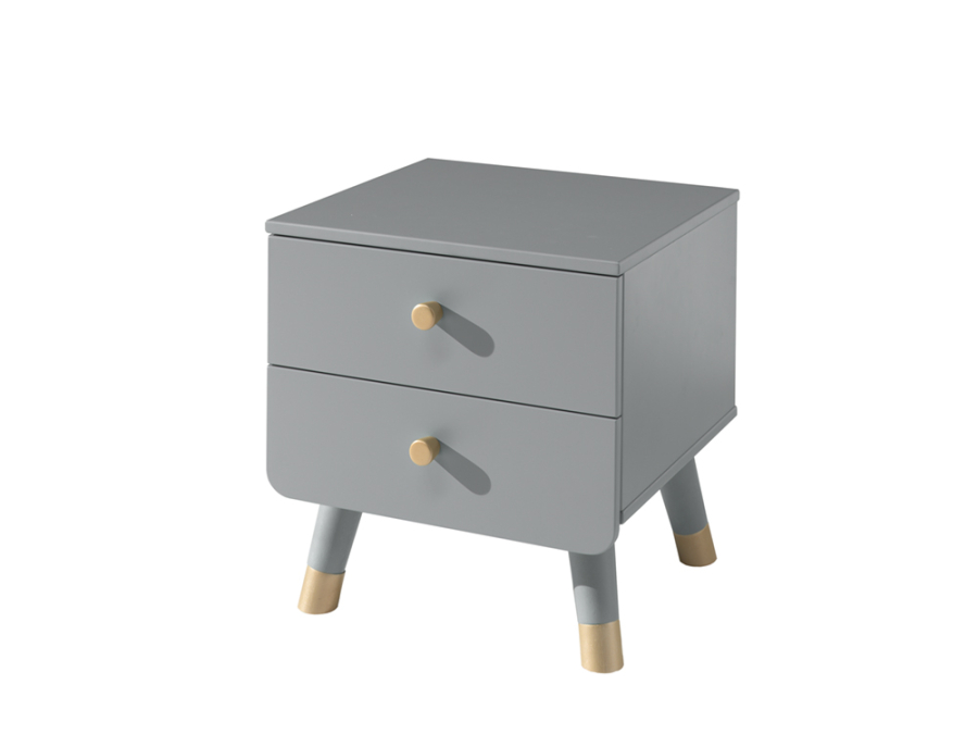 Vipack Billy bed met nachtkastje - timeless grey - Afbeelding 4