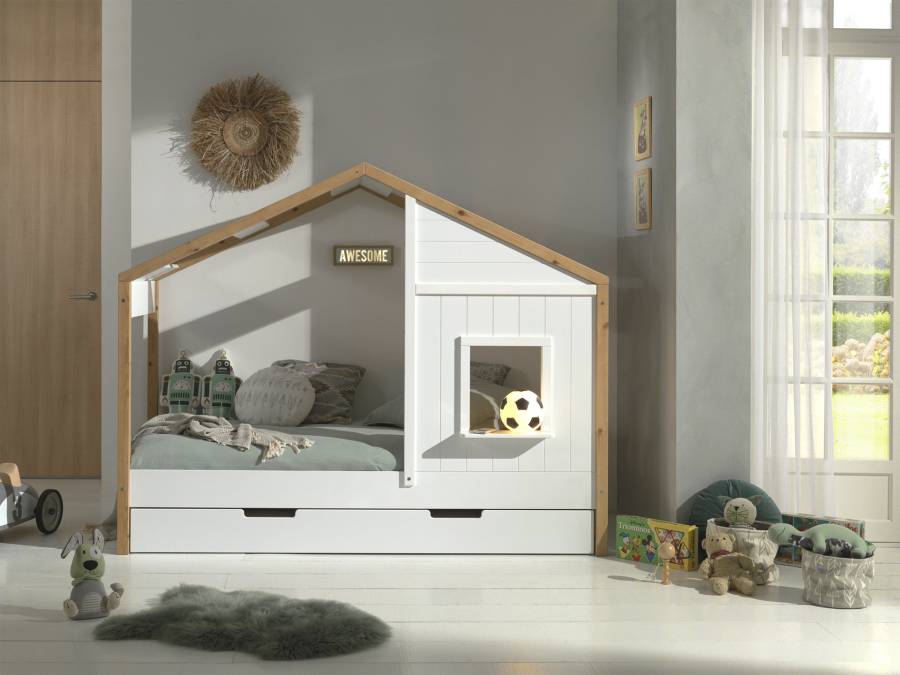 Vipack Babs huisbed 91 met bedlade - Afbeelding 2