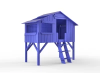 Mathy by Bols boomhut halfhoogslaper 90x190 - marseille blauw