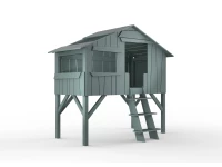 Mathy by Bols boomhut halfhoogslaper 90x190 - donker grijs