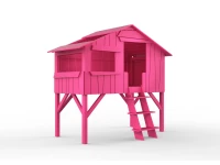 Mathy by Bols boomhut halfhoogslaper 90x190 - zomer roze