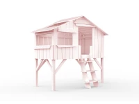 Mathy by Bols boomhut halfhoogslaper 90x190 - poeder roze