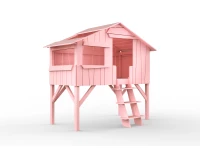 Mathy by Bols boomhut halfhoogslaper 90x190 - zeer licht roze