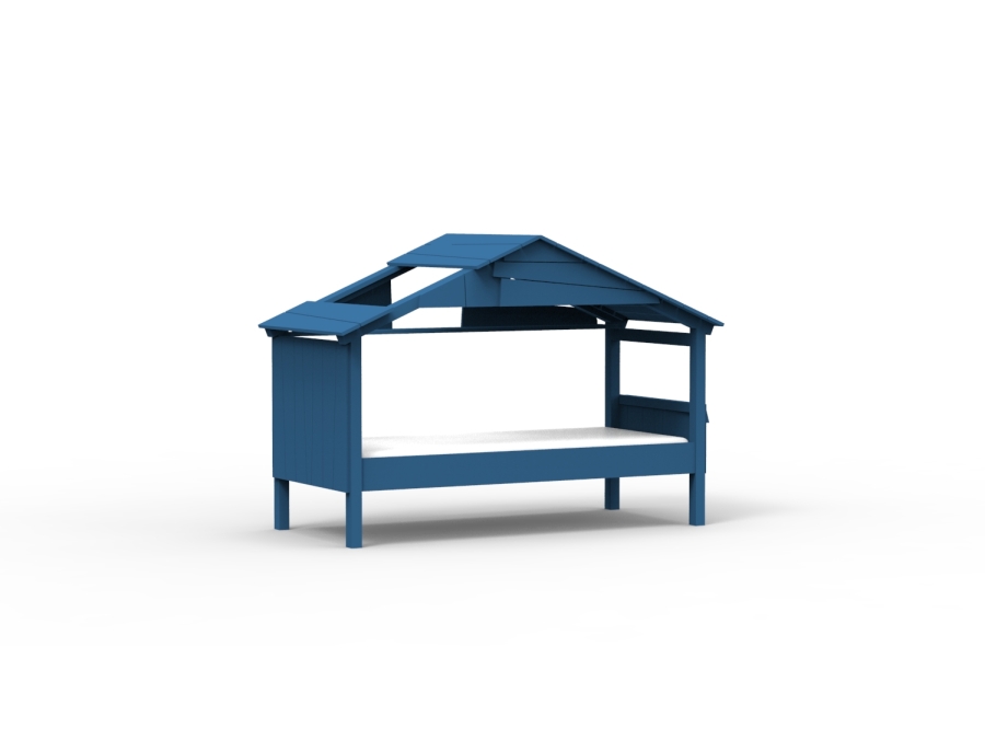 Mathy by Bols Star boomhut bed 90x200 - atlantisch blauw