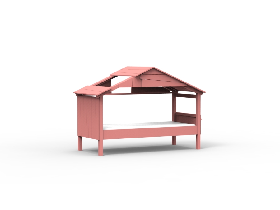 Mathy by Bols Star boomhut bed 90x200 - koraal