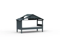 Mathy by Bols Star boomhut bed 90x200 - basalt grijs