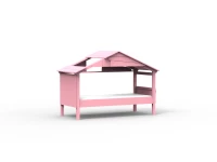 Mathy by Bols Star boomhut bed 90x200 - zeer licht roze