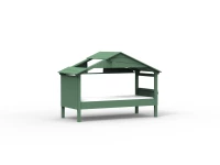Mathy by Bols Star boomhut bed 90x200 - jungle groen