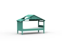 Mathy by Bols Star boomhut bed 90x200 - licht groen