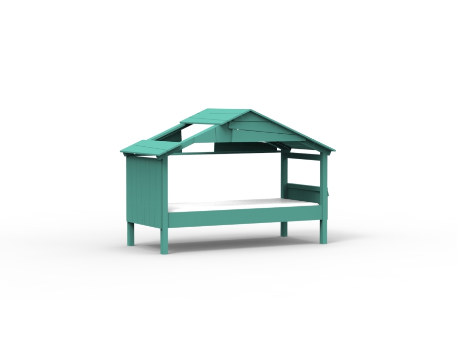 Mathy by Bols Star boomhut bed 90x200 - licht groen