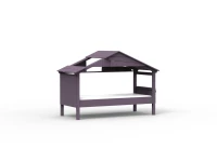 Mathy by Bols Star boomhut bed 90x200 - cuberdon violet