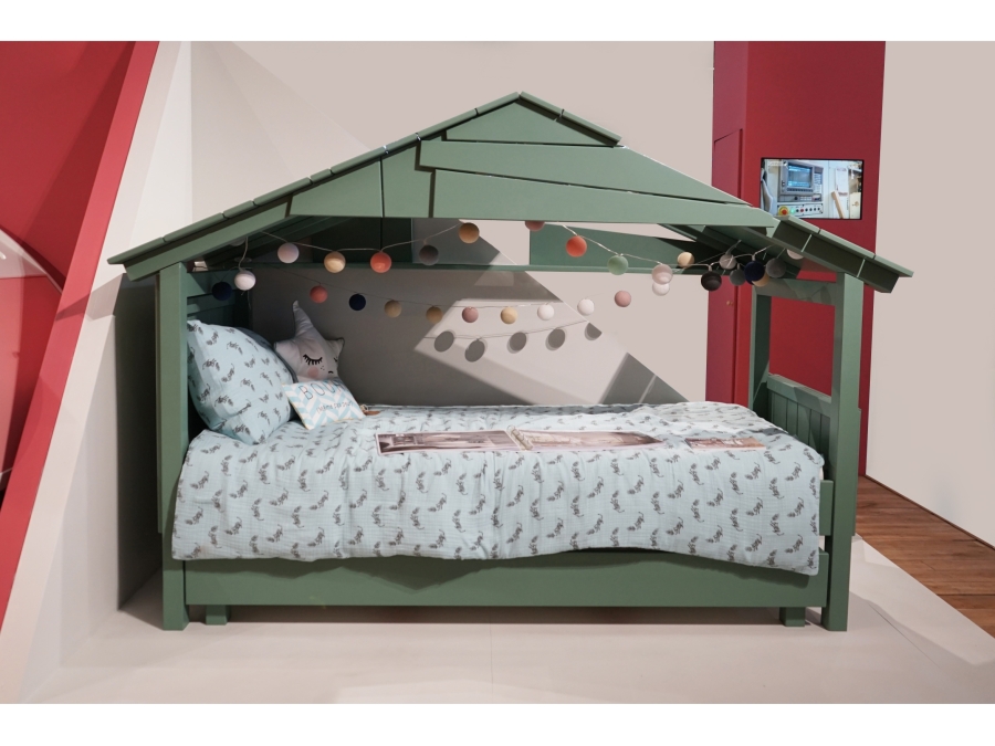 Mathy by Bols Star boomhut bed 90x200 - cuberdon violet - Afbeelding 10