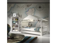 Mathy by Bols Star boomhut bed 90x200 - moos grijs - Afbeelding 11