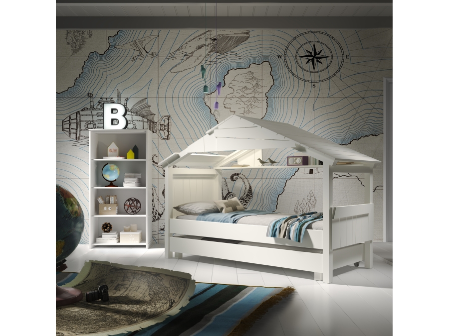 Mathy by Bols Star boomhut bed 90x200 - cuberdon violet - Afbeelding 11