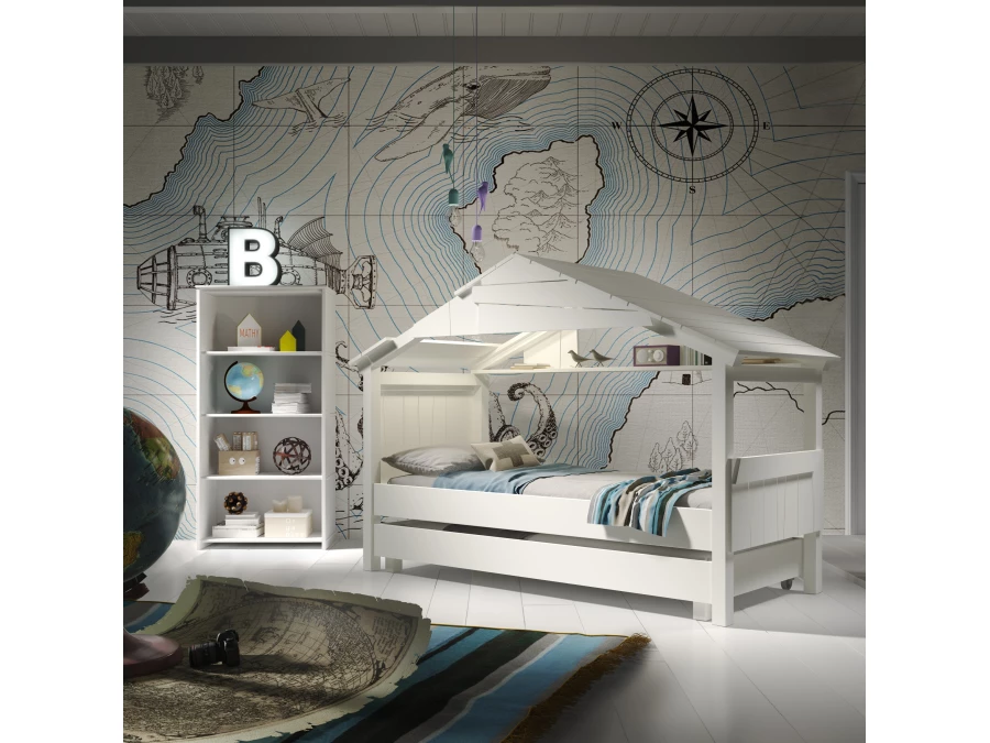 Mathy by Bols Star boomhut bed 90x200 - moos grijs - Afbeelding 11