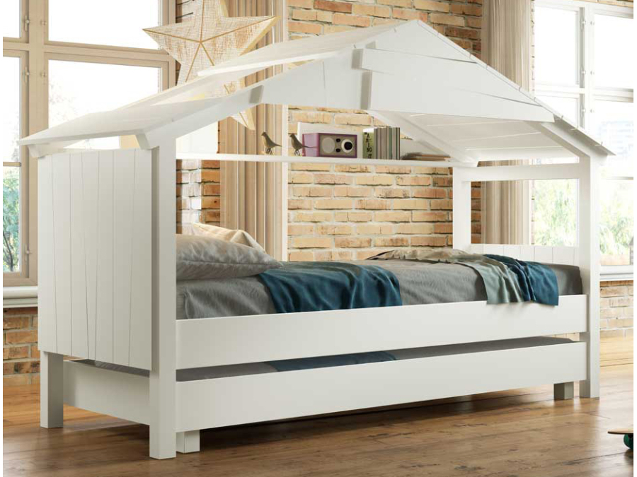 Mathy by Bols Star boomhut bed 90x200 - cuberdon violet - Afbeelding 9