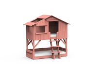 Mathy by Bols boomhut stapelbed 90x190 - koraal