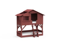Mathy by Bols boomhut stapelbed 90x190 - marsala