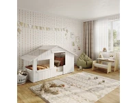 Mathy by Bols boomhut bed 90x190 - appel groen - Afbeelding 4