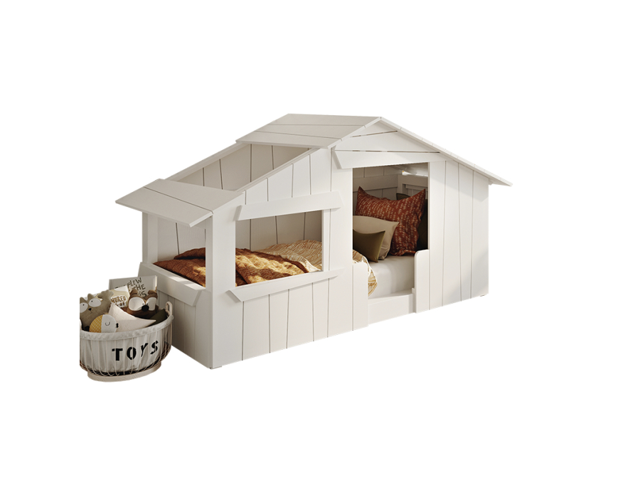 Mathy by Bols boomhut bed 90x190 - basalt grijs - Afbeelding 3