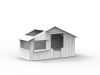 Mathy by Bols boomhut bed 90x190 - wit
