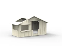 Mathy by Bols boomhut bed 90x190 - beige ivoor