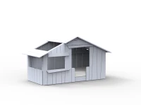Mathy by Bols boomhut bed 90x190 - poeder blauw