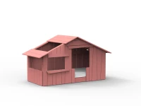 Mathy by Bols boomhut bed 90x190 - koraal