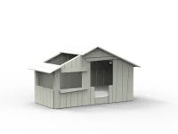 Mathy by Bols boomhut bed 90x190 - rauw