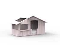 Mathy by Bols boomhut bed 90x190 - poeder roze