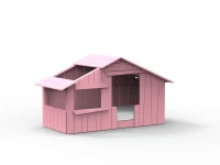 Mathy by Bols boomhut bed 90x190 - zeer licht roze
