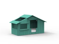 Mathy by Bols boomhut bed 90x190 - licht groen